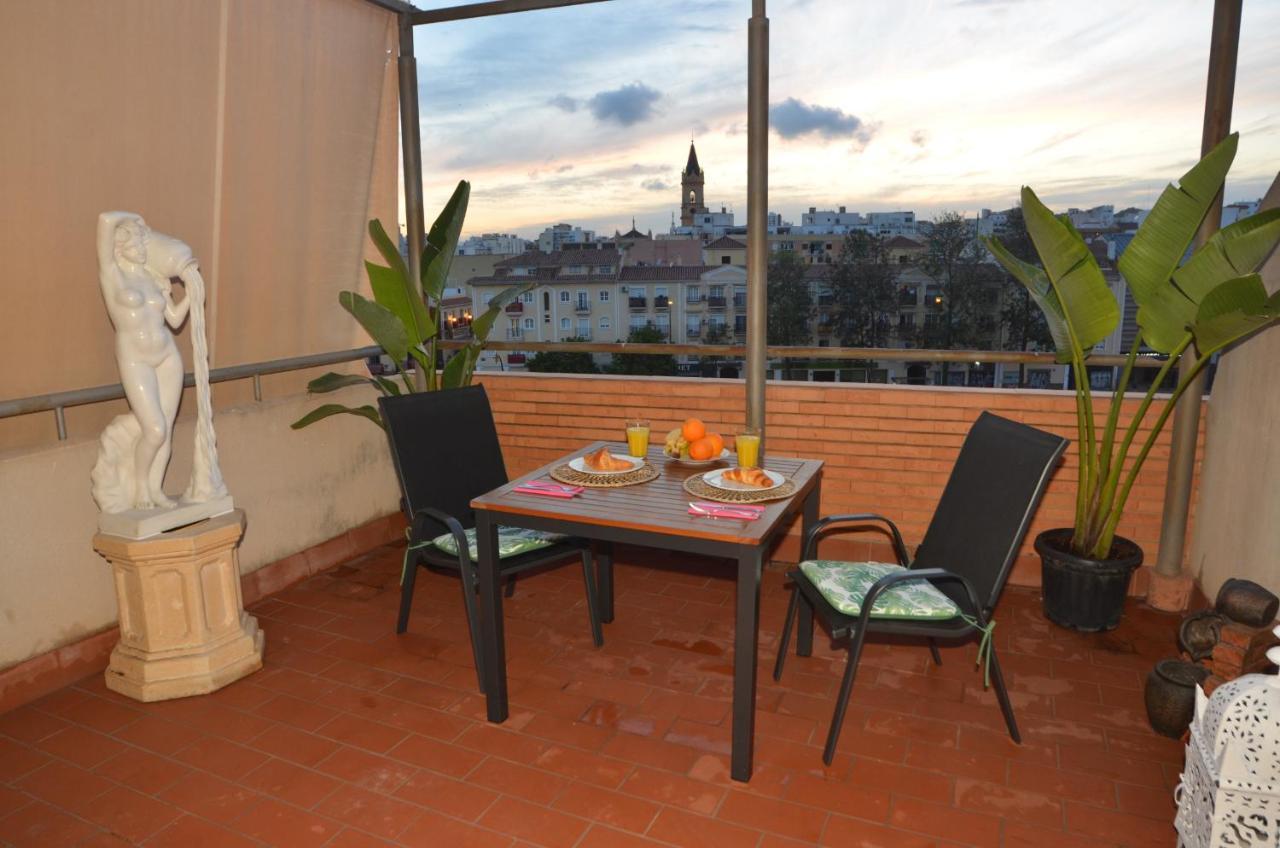 Habitacion Grande Con Terraza Privada, Malaga Centro Eksteriør bilde