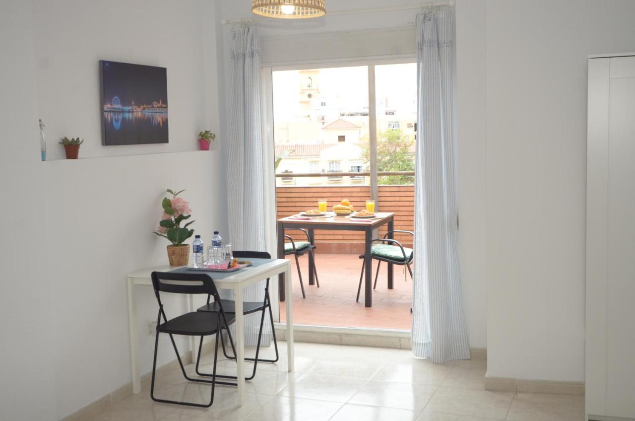 Habitacion Grande Con Terraza Privada, Malaga Centro Eksteriør bilde